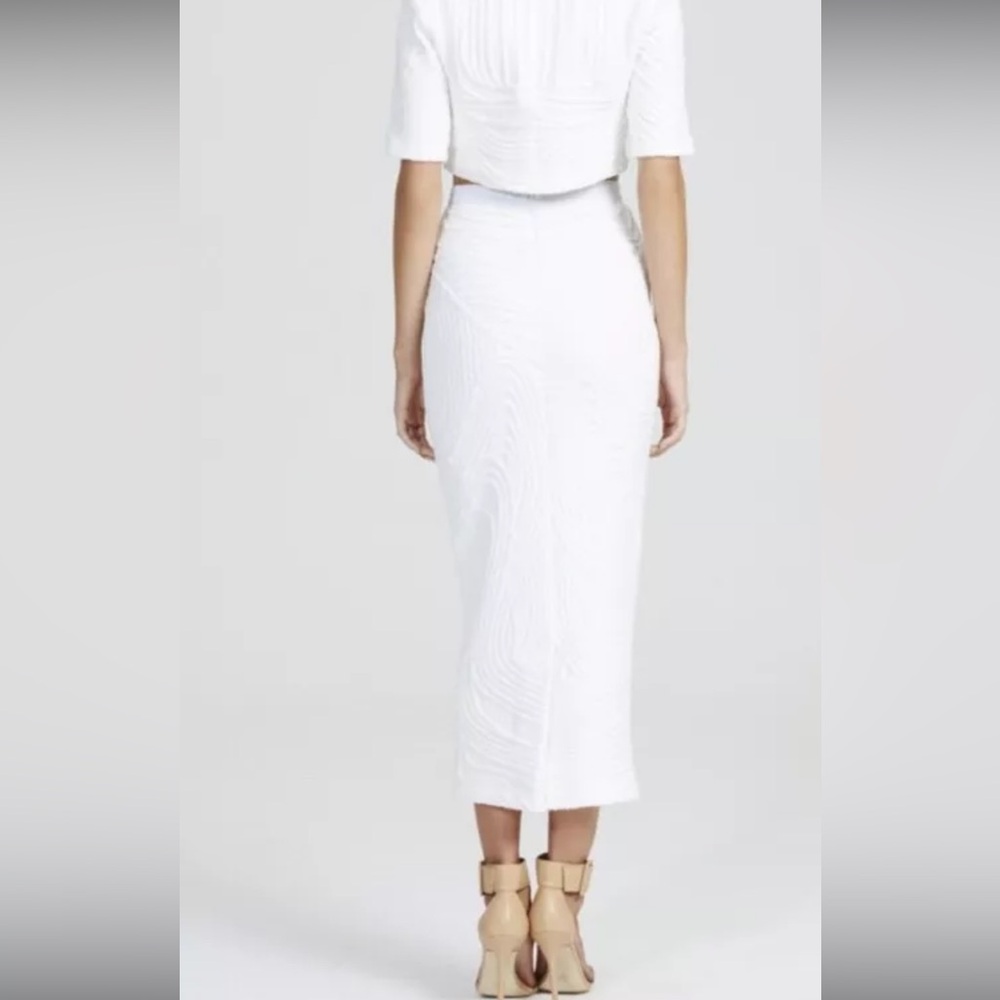 NWT $220 Alice McCall 'Next To You' Pencil Midi Skirt Size 0 US 4 AUS Z294-2 - Picture 3 of 5